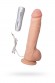 Реалистичный вибратор TOYFA RealStick Elite Vibro, TPR, телесный, 7 режимов вибрации, 24 см