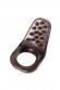 Эрекционное кольцо на пенис TOYFA XLover, Термопластичный эластомер (TPE), чёрный, 4 см