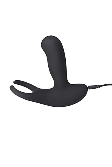 Стимулятор простаты Levett Earl с 2 моторами, с пультом ДУ, 11 режимов вибрации, черный