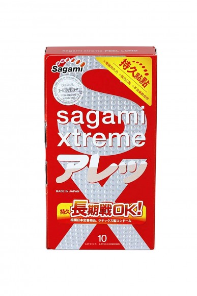 Презервативы латексные Sagami Xtreme Feel Long №10