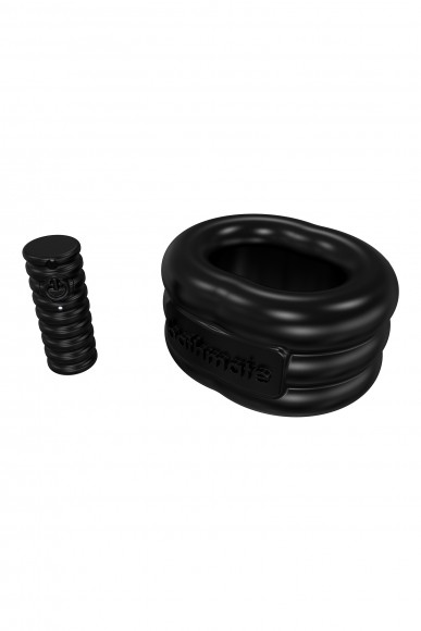 Виброкольцо на пенис Bathmate Stretch, elastomex, чёрный, 5 см Виброкольцо на пенис Bathmate Stretch, elastomex, чёрный, 5 см