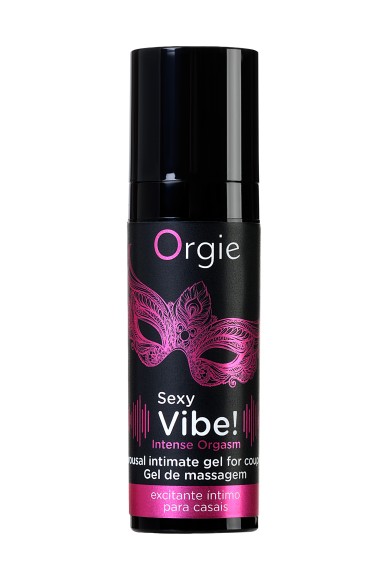 Гель для массажа ORGIE Sexy Vibe Intense Orgasm с покалывающим, разогревающим и охлаждающим эффектом Гель для массажа ORGIE Sexy Vibe Intense Orgasm с покалывающим, разогревающим и охлаждающим эффектом
