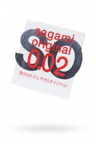 Презервативы Sagami Original 0.02 УЛЬТРАТОНКИЕ, гладкие №1