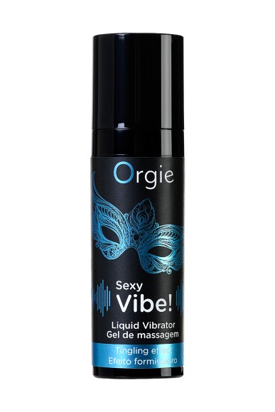 Гель для массажа ORGIE Sexy Vibe Liquid Vibrator с эффектом вибрации, 15 мл Гель для массажа ORGIE Sexy Vibe Liquid Vibrator с эффектом вибрации, 15 мл
