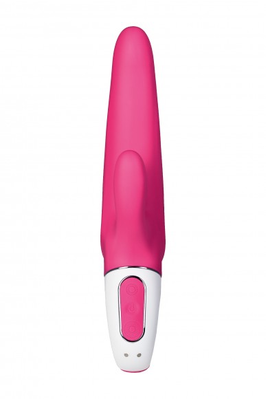 Нереалистичный вибратор Satisfyer Vibes Mr. Rabbit, Силикон, Красный, 22,1 см Нереалистичный вибратор Satisfyer Vibes Mr. Rabbit, Силикон, Красный, 22,1 см