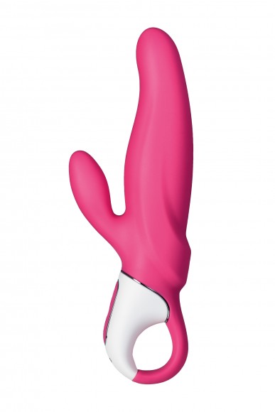 Нереалистичный вибратор Satisfyer Vibes Mr. Rabbit, Силикон, Красный, 22,1 см Нереалистичный вибратор Satisfyer Vibes Mr. Rabbit, Силикон, Красный, 22,1 см