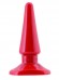 Анальная втулка Black & Red by TOYFA, водонепроницаемая, ПВХ, красная, 10 см, 3 см