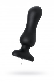 Анальная втулка Optical Head D-PENG, силикон, черный, 12,3 см