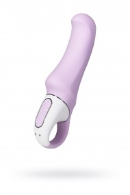 Нереалистичный вибратор Satisfyer Vibes Charming Smile, Силикон, Фиолетовый, 18,7 см Нереалистичный вибратор Satisfyer Vibes Charming Smile, Силикон, Фиолетовый, 18,7 см