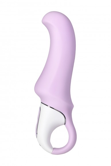 Нереалистичный вибратор Satisfyer Vibes Charming Smile, Силикон, Фиолетовый, 18,7 см