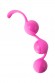 Вагинальные шарики Seven Creations, силиконовые, розовые, 3,5