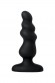 Анальная втулка Leopard D-PENG, силикон, черный, 12,2 см