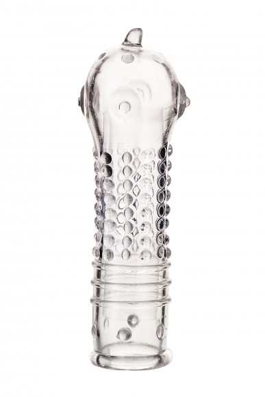 Насадка на пенис TOYFA A-Toys , TPR, Прозрачный, 14,7 см Насадка на пенис TOYFA A-Toys , TPR, Прозрачный, 14,7 см