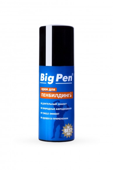 Крем для увеличения пениса Big Pen для мужчин, 50 г
