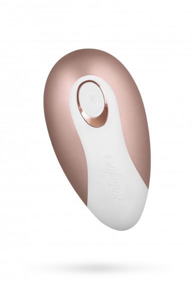 Вакуум-волновой бесконтактный стимулятор клитора Satisfyer Pro Deluxe NG, ABS пластик+силикон