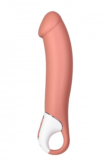 Нереалистичный вибратор Satisfyer Vibes Master, Силикон, Бежевый, 23,5 см