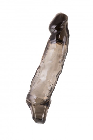 Насадка Toyfa XLover, для увеличения размера, TPE, черная прозрачная, 19.5 см Насадка Toyfa XLover, для увеличения размера, TPE, черная прозрачная, 19.5 см