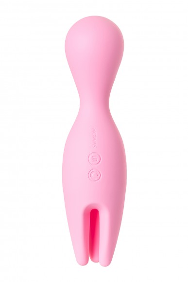 Вибратор Svakom Nymph, Силикон, Бледно-розовый, 15,6 см