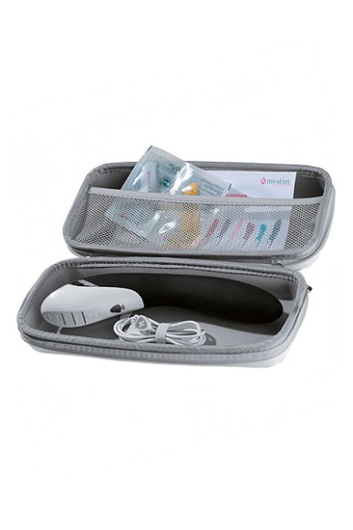 Вибратор Mystim Tickling Truman силиконовый с электростимуляцией чёрный, 27см Вибратор Mystim Tickling Truman силиконовый с электростимуляцией чёрный, 27см