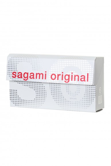 Презервативы Sagami Original 0.02  УЛЬТРАТОНКИЕ, гладкие №6