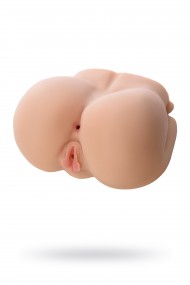 Мастурбатор реалистичный с вибрацией и ротацией  KOKOS Juliana Hip, TPR, телесный, 23 см