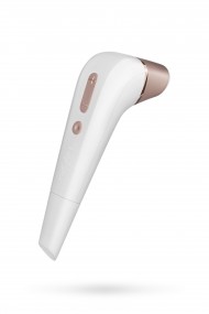 Вакуум-волновой бесконтактный стимулятор клитора Satisfyer 2 NG, ABS пластик+силикон, белый, 17см