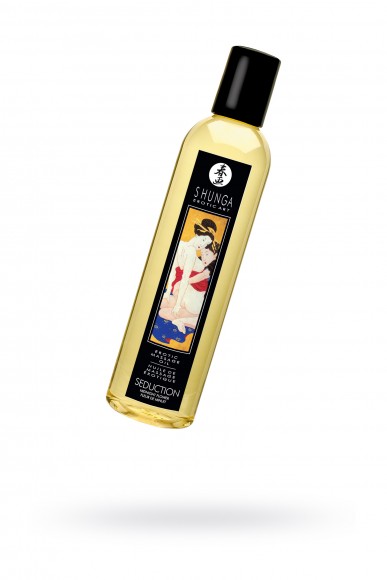 Масло для массажа Shunga Seduction «Midnight flower», возбуждающее, с цветочным ароматом