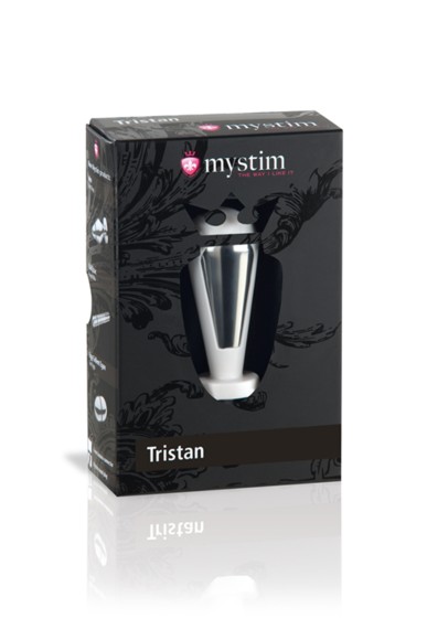 Анальная пробка Mystim Tristan, электростимуляция, пластик, белый, 7,5 см, 3 см Анальная пробка Mystim Tristan, электростимуляция, пластик, белый, 7,5 см, 3 см