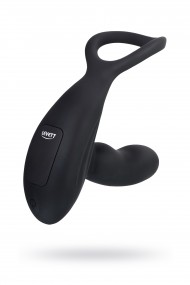 Стимулятор простаты Levett Maud, с пультом ДУ, чёрный, 15 см