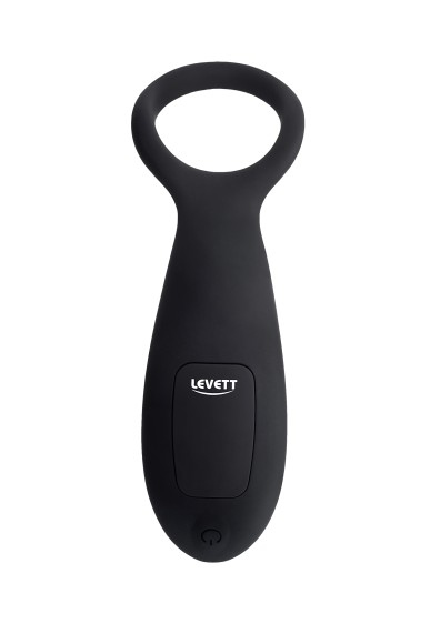 Стимулятор простаты Levett Maud, с пультом ДУ, чёрный, 15 см