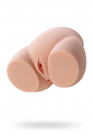 Мастурбатор реалистичный с вибрацией и ротацией  KOKOS Cherry, TPR, телесный, 22 см