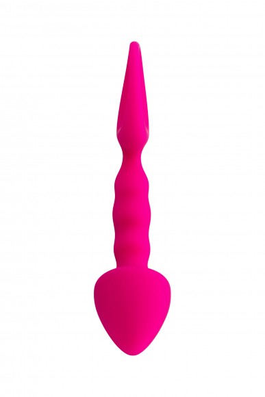 Анальная втулка ToDo by Toyfa Bong, водонепроницаемая, силикон, розовая, 12,5 см, 2,5 см