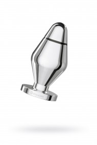 Анальная пробка Mystim Little John S, электростимуляция, хирургическая сталь, 9 см, 3,8 см Анальная пробка Mystim Little John S, электростимуляция, хирургическая сталь, 9 см, 3,8 см