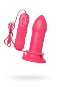 Анальная втулка TOYFA POPO Pleasure, 5 режимов вибрации, TPR, розовая, 11,9 см Анальная втулка TOYFA POPO Pleasure, 5 режимов вибрации, TPR, розовая, 11,9 см