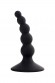 Анальная втулка POPO Pleasure by TOYFA Bootes, силикон, черная, 10 см, 2,5 см