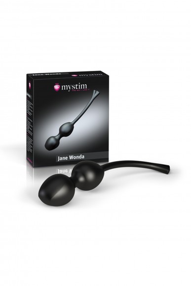 Вагинальные шарики Mystim Jane Wonda Geisha Balls duo, электростимуляция, силикон, 3,5 см Вагинальные шарики Mystim Jane Wonda Geisha Balls duo, электростимуляция, силикон, 3,5 см