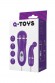 Виброяйцо TOYFA A-toys, ABS пластик, Фиолетовый, 1,4 см