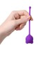 Вагинальный шарик A-Toys by TOYFA, силикон, фиолетовый,  2,7 см