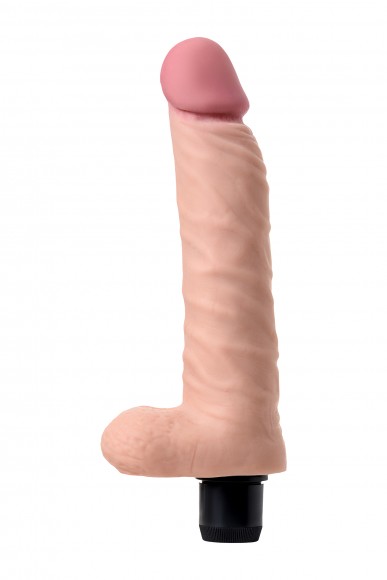 Реалистичный вибратор TOYFA A-Toys, TPE, Мультискоростной, телесный, 18 см Реалистичный вибратор TOYFA A-Toys, TPE, Мультискоростной, телесный, 18 см