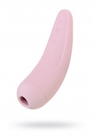 Вакуум-волновой бесконтактный стимулятор клитора Satisfyer Curvy 2+, Силикон, Розовый, 14,3 см Вакуум-волновой бесконтактный стимулятор клитора Satisfyer Curvy 2+, Силикон, Розовый, 14,3 см