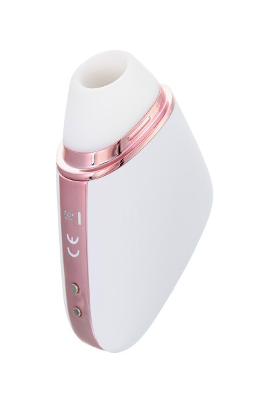 Вакуум-волновой бесконтактный стимулятор клитора Satisfyer Love Triangle, ABS пластик+силикон, Белый