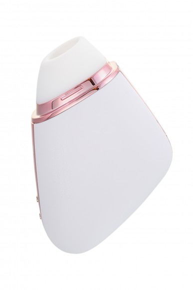 Вакуум-волновой бесконтактный стимулятор клитора Satisfyer Love Triangle, ABS пластик+силикон, Белый