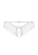 Эротические трусики Erolanta Lingerie Collection, кружевные, белые (42-44)