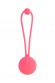 Вагинальный шарик L'EROINA by TOYFA Rosy, силикон, коралловый, 3,1 см, 50 г