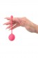 Вагинальный шарик L'EROINA by TOYFA Rosy, силикон, коралловый, 3,1 см, 50 г