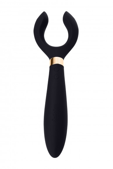 Многофункциональный стимулятор для пар Satisfyer Partner Multifun 3, Силикон, Чёрный, 23,5 см