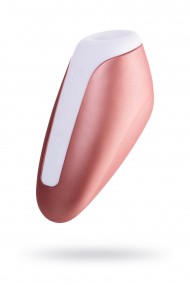Вакуум-волновой бесконтактный стимулятор клитора Satisfyer Love Breeze, Силикон, Розовый, 9,5 см