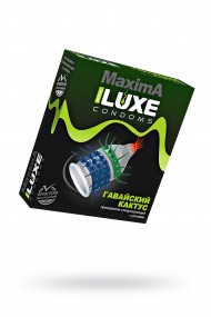 Презервативы Luxe Maxima Гавайский Кактус №1