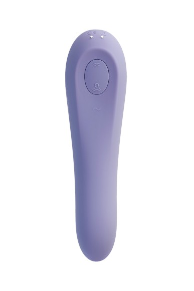 Вакуум-волновой бесконтактный стимулятор клитора Satisfyer Dual Pleasure, Силикон, Лиловый, 17,9 см