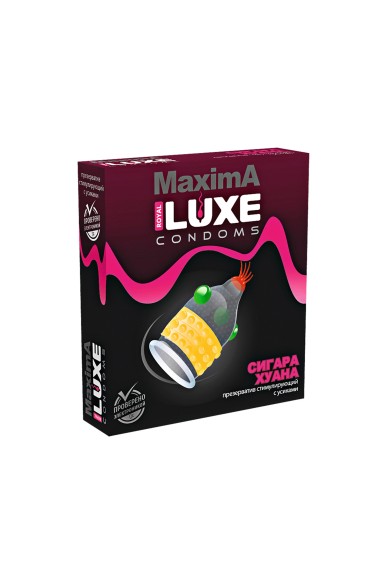 Презервативы Luxe Maxima Сигара Хуана №1 Презервативы Luxe Maxima Сигара Хуана №1